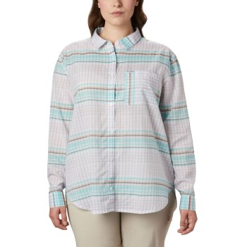 Columbia Ženske Košulje - PFG Sun Drifter II Long Sleeve Plus Size Visebojne | DKTH-73490
